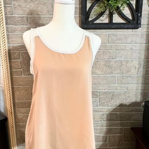 Women’s small Chico tan sleeveless shirt
